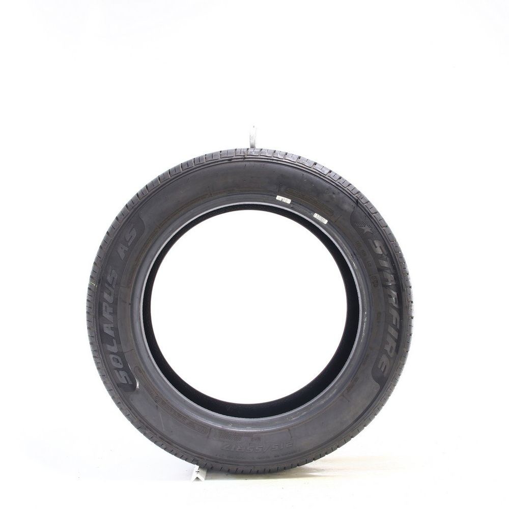 Set of (2) Used 215/55R17 Starfire Solarus A/S 94V - 7-8/32 - Image 6