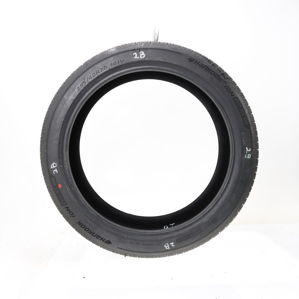 Set of (2) Used 255/40R20 Hankook iON evo AS SUV Sound Absorber EV 101V - 8-8.5/32 - Image 6