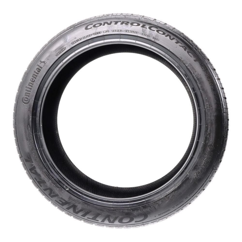 Set of (4) Used 245/45ZR20 Continental ControlContact Sport SRS Plus 103Y - 7.5-8.5/32 - Image 6