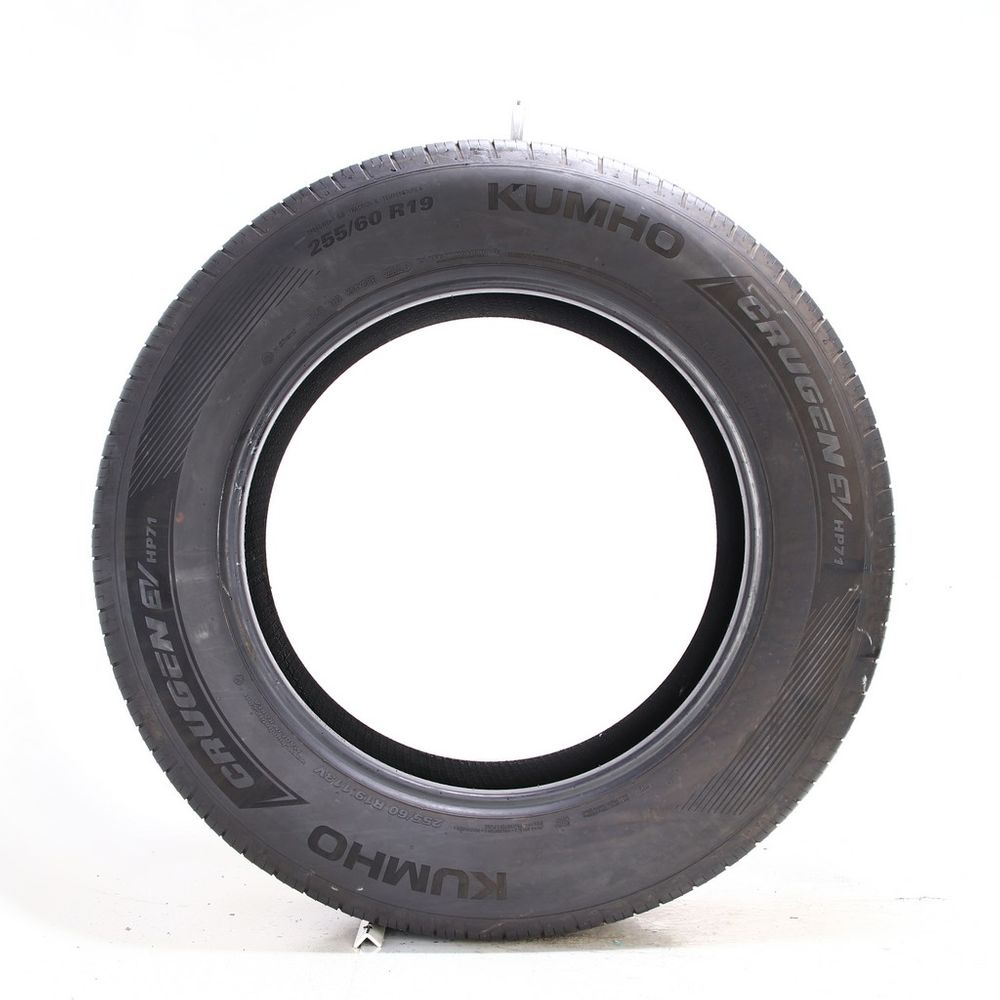 Set of (2) Used 255/60R19 Kumho Crugen HP71 EV K-Silent 113V - 7.5-8.5/32 - Image 3