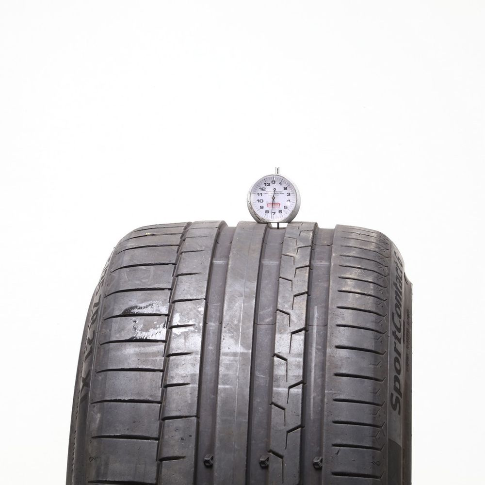 Used 275/35ZR21 Continental SportContact 6 AO ContiSilent 103Y - 7/32 - Image 2