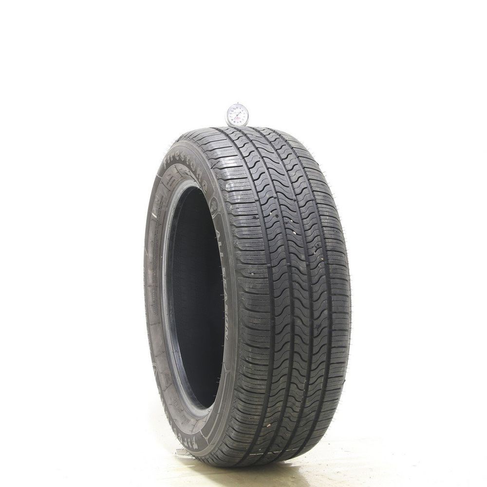 Set of (2) Used 235/55R18 Firestone All Season 100H - 8.5-9/32 - Image 1