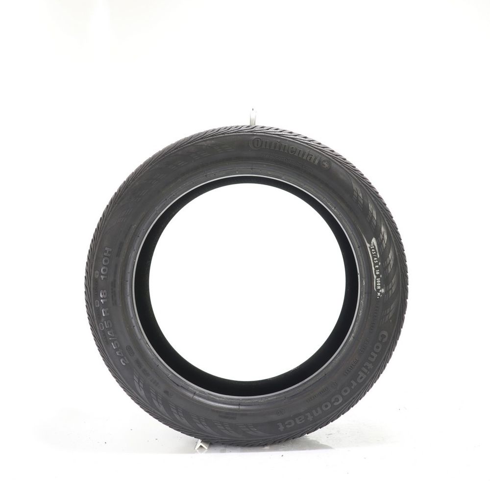 Used 245/45R18 Continental ContiProContact AO 100H - 7/32 - Image 3