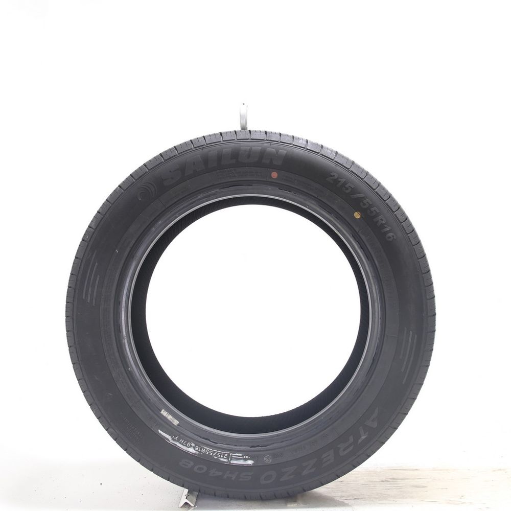 Set of (2) Used 215/55R16 Sailun Atrezzo SH408 97H - 7.5-9/32 - Image 6