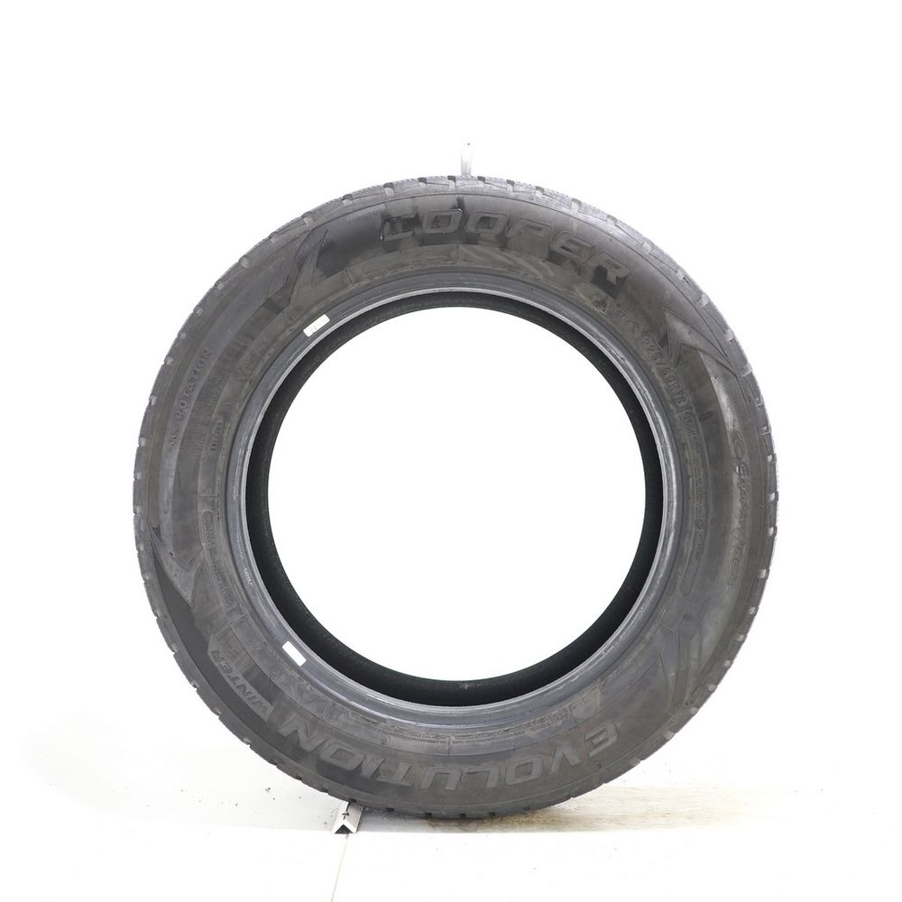 Set of (2) Used 225/60R18 Cooper Evolution Winter 100H - 8-9/32 - Image 3