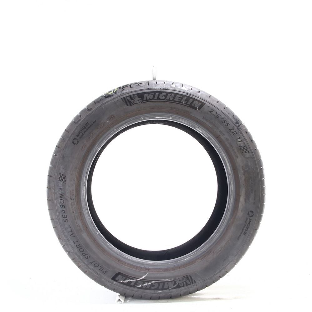 Set of (2) Used 225/55ZR17 Michelin Pilot Sport All Season 4 101Y - 6.5/32 - Image 3