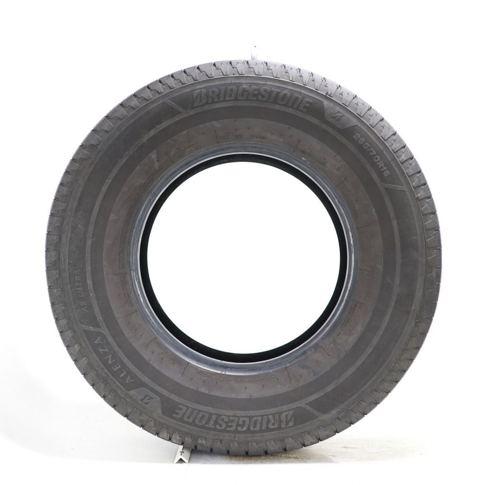 Set of (2) Used 265/70R16 Bridgestone Alenza AS Ultra 112T - 7-8/32 - Image 6