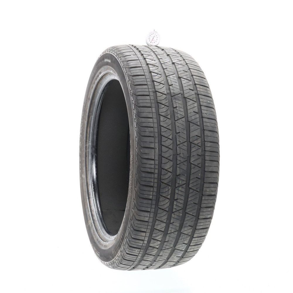 Set of (2) Used 275/45R21 Continental CrossContact LX Sport ContiSilent 110W - 8/32 - Image 1