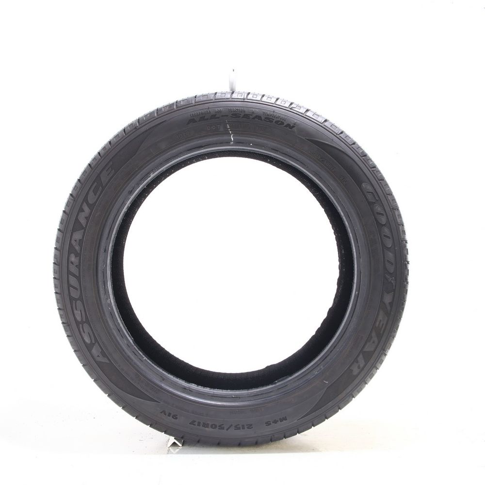 Set of (2) Used 215/50R17 Goodyear Assurance All-Season 91V - 6-7/32 - Image 6