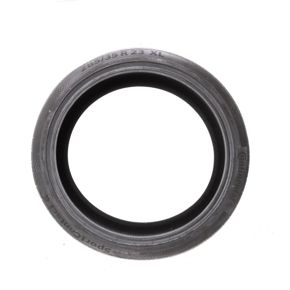 Set of (4) Used 285/35R23 Continental SportContact 6 R01 ContiSilent 107Y - 8.5/32 - Image 3