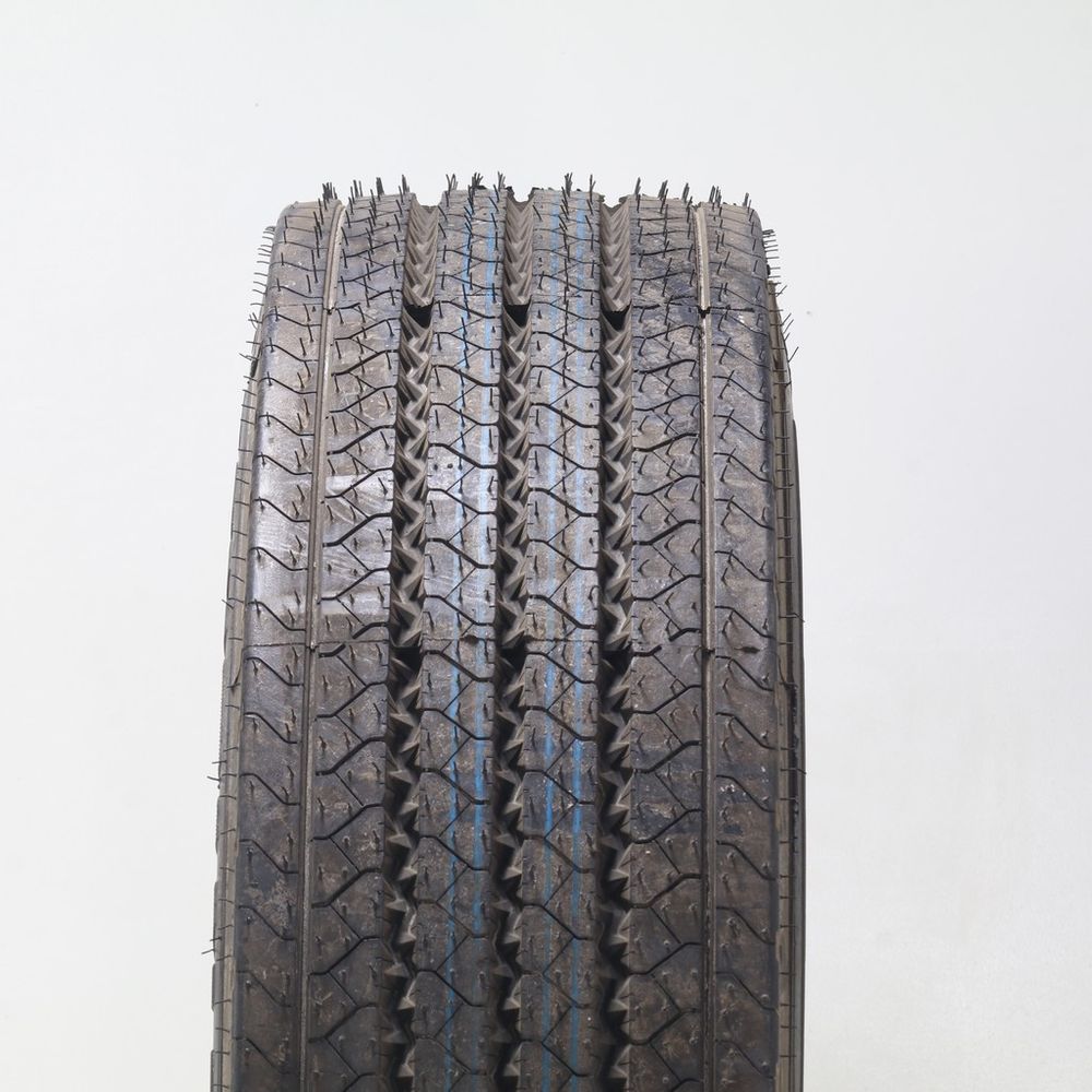 Set of (2) Driven Once 235/75R17.5 Continental LSR1+ 132/130M - 17/32 - Image 2