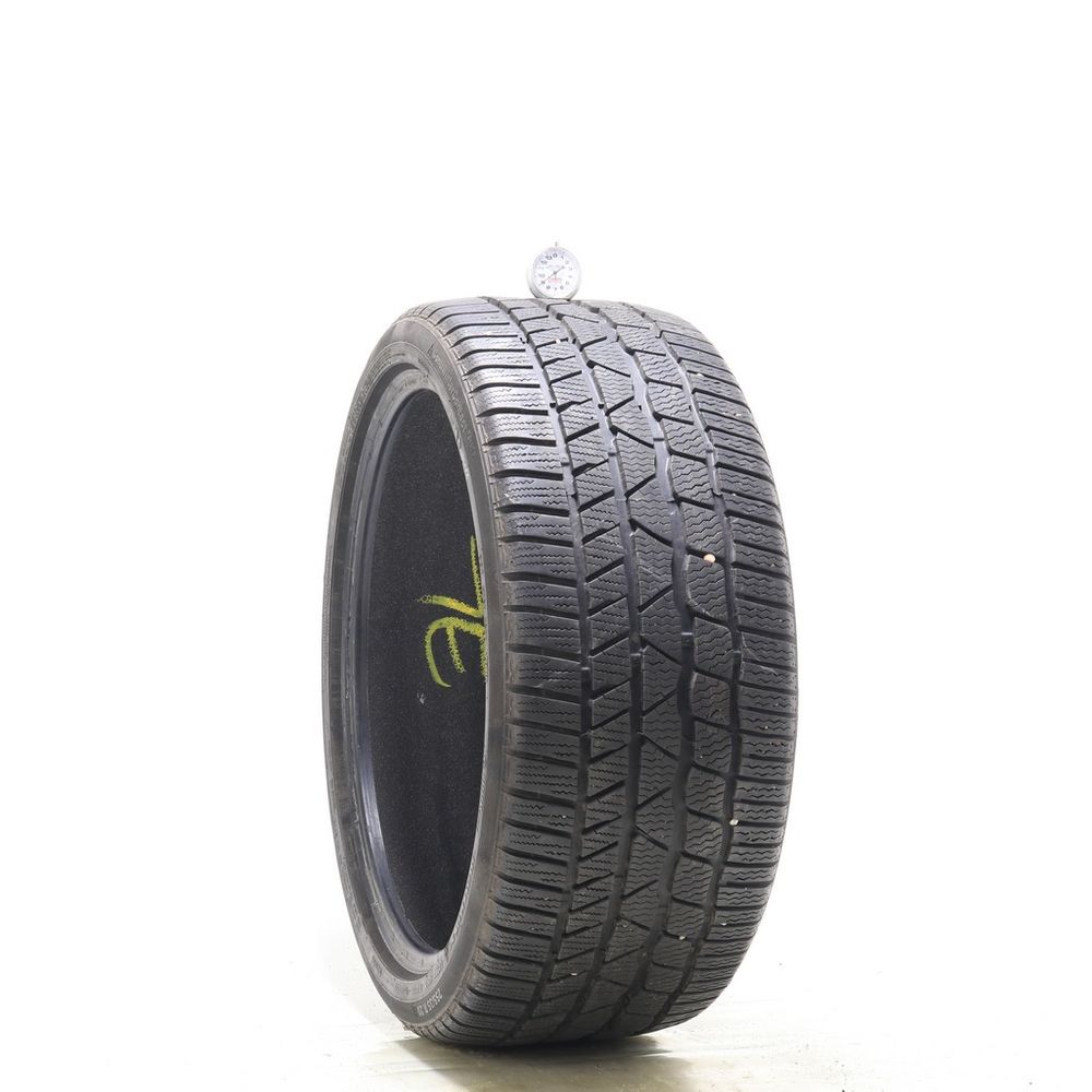 Used 255/35R20 Continental ContiWinterContact TS830P AO 97W - 9/32 - Image 1
