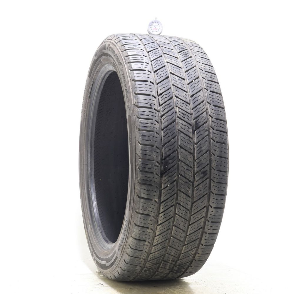 Set of (2) Used 285/45R22 Continental TerrainContact H/T 114H - 4.5-5/32 - Image 1
