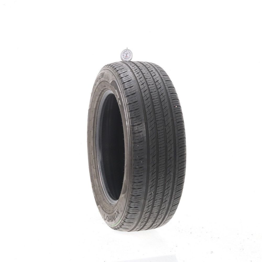 Set of (2) Used 225/60R17 Kumho Crugen Premium 99H - 7.5-8/32 - Image 1
