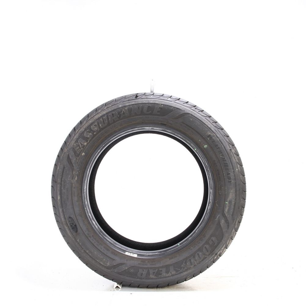 Set of (2) Used 215/60R16 Goodyear Assurance WeatherReady 95H - 9/32 - Image 3