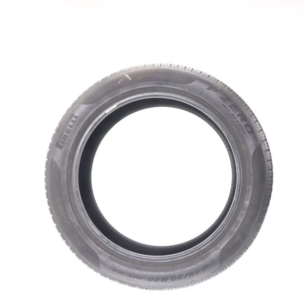 Set of (2) Used 245/50R20 Pirelli P Zero All Season Seal Inside 102V - 9-9.5/32 - Image 3