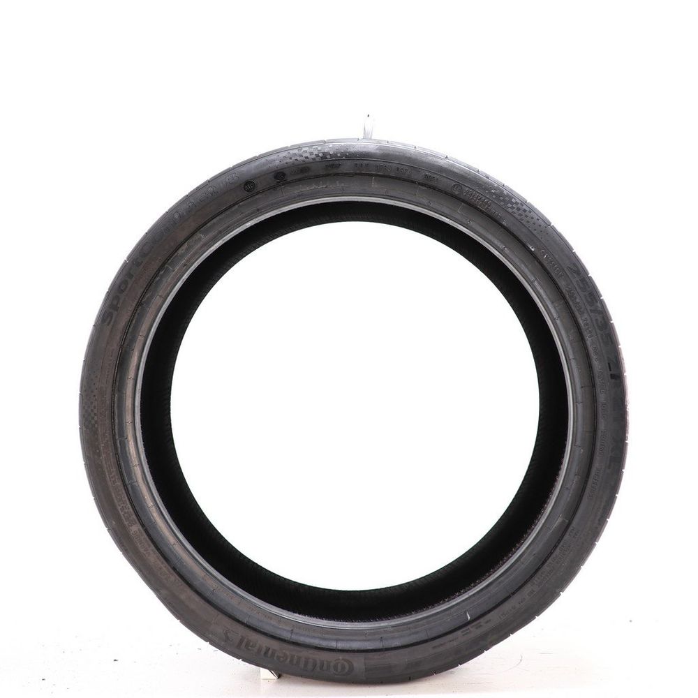 Used 255/35ZR21 Continental SportContact 6 MO1 98Y - 7/32 - Image 3