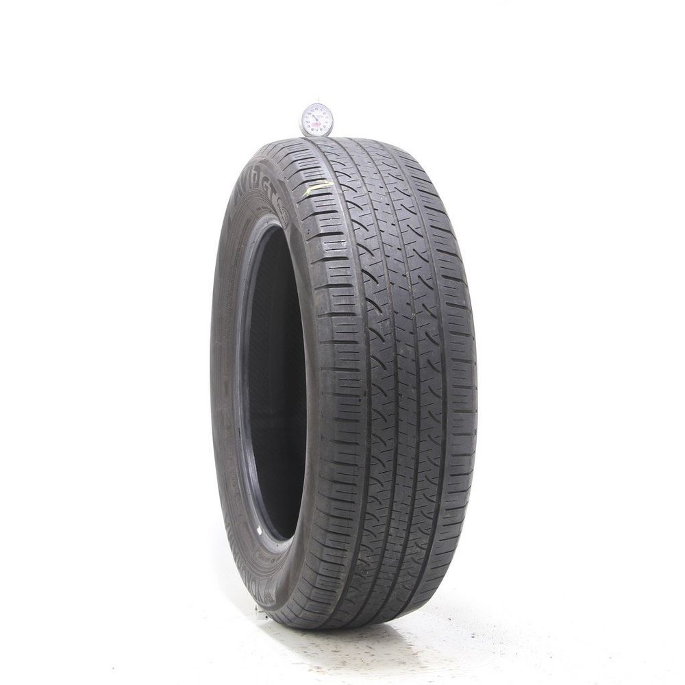 Set of (2) Used 225/60R18 Yokohama Avid GT S35 100H - 5-6.5/32 - Image 1