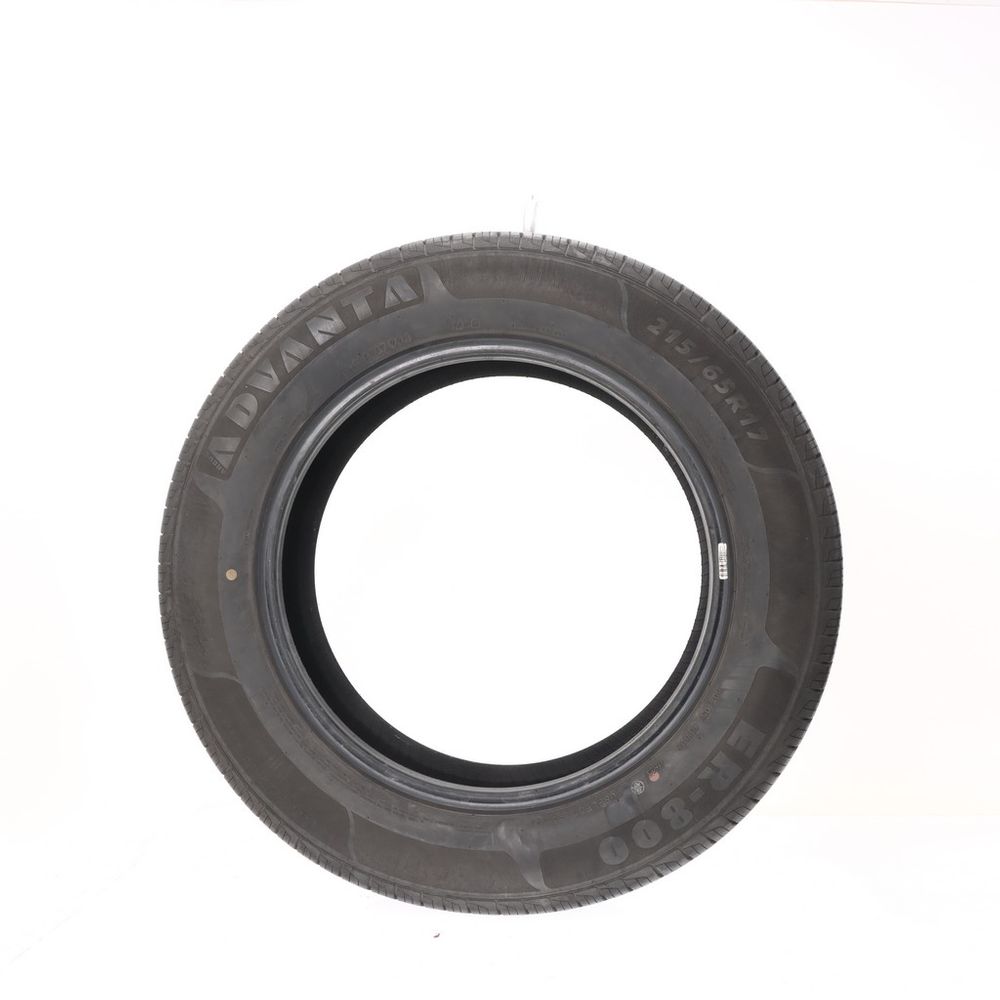 Set of (2) Used 215/65R17 Advanta ER-800 99H - 6-7/32 - Image 6