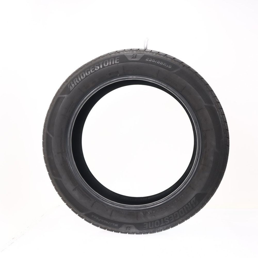 Set of (4) Used 235/55R19 Bridgestone WeatherPeak 101H - 7-8.5/32 - Image 9
