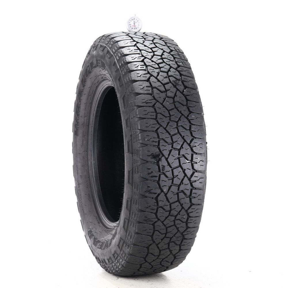 Set of (2) Used LT 245/75R17 Goodyear Wrangler Trailrunner AT 121/118S E - 6.5-7/32 - Image 1