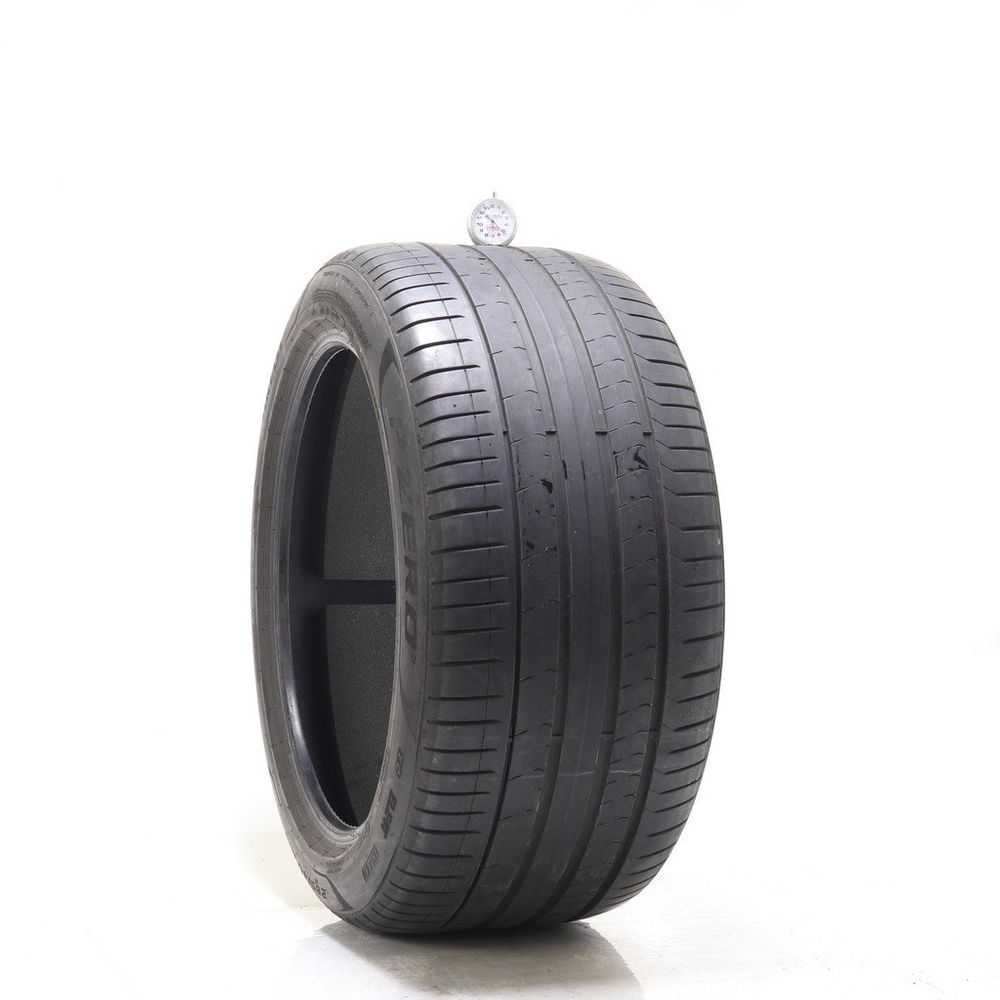 Set of (2) Used 285/40R19 Pirelli P Zero PZ4 TO Elect PNCS 107Y - 4-5/32 - Image 4