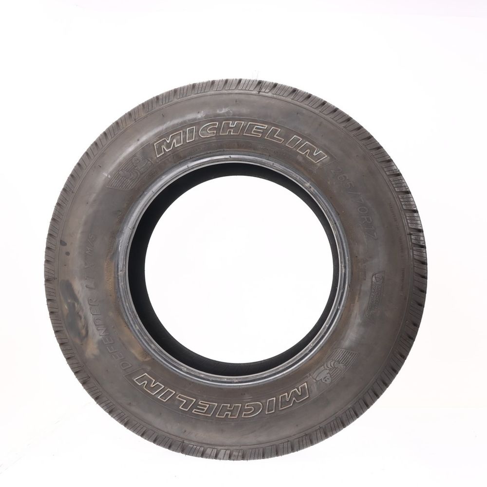 Set of (2) Used 265/70R17 Michelin Defender LTX M/S 115T - 10.5/32 - Image 3