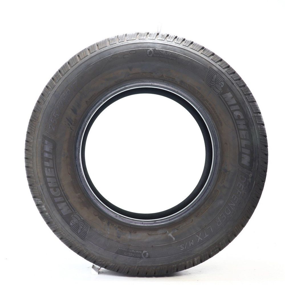 Set of (2) Used 255/75R17 Michelin Defender LTX M/S 115T - 8.5-9/32 - Image 6