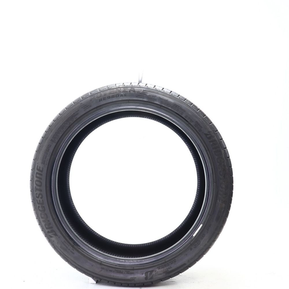 Set of (2) Used 245/40R18 Bridgestone Potenza RE980AS 97W - 7.5-8/32 - Image 3