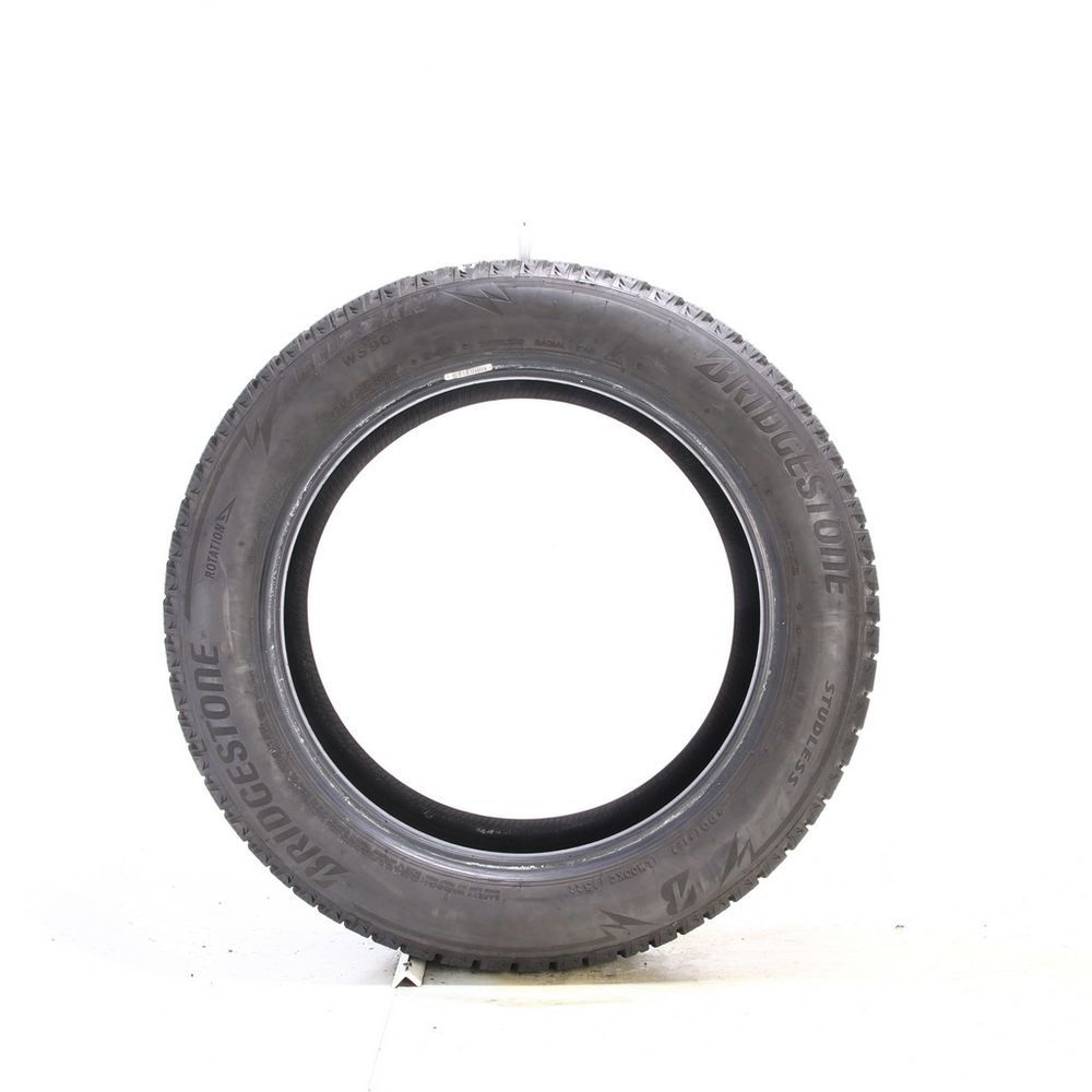 Set of (4) Used 215/55R17 Bridgestone Blizzak WS90 Studless 94H - 8.5-10/32 - Image 3