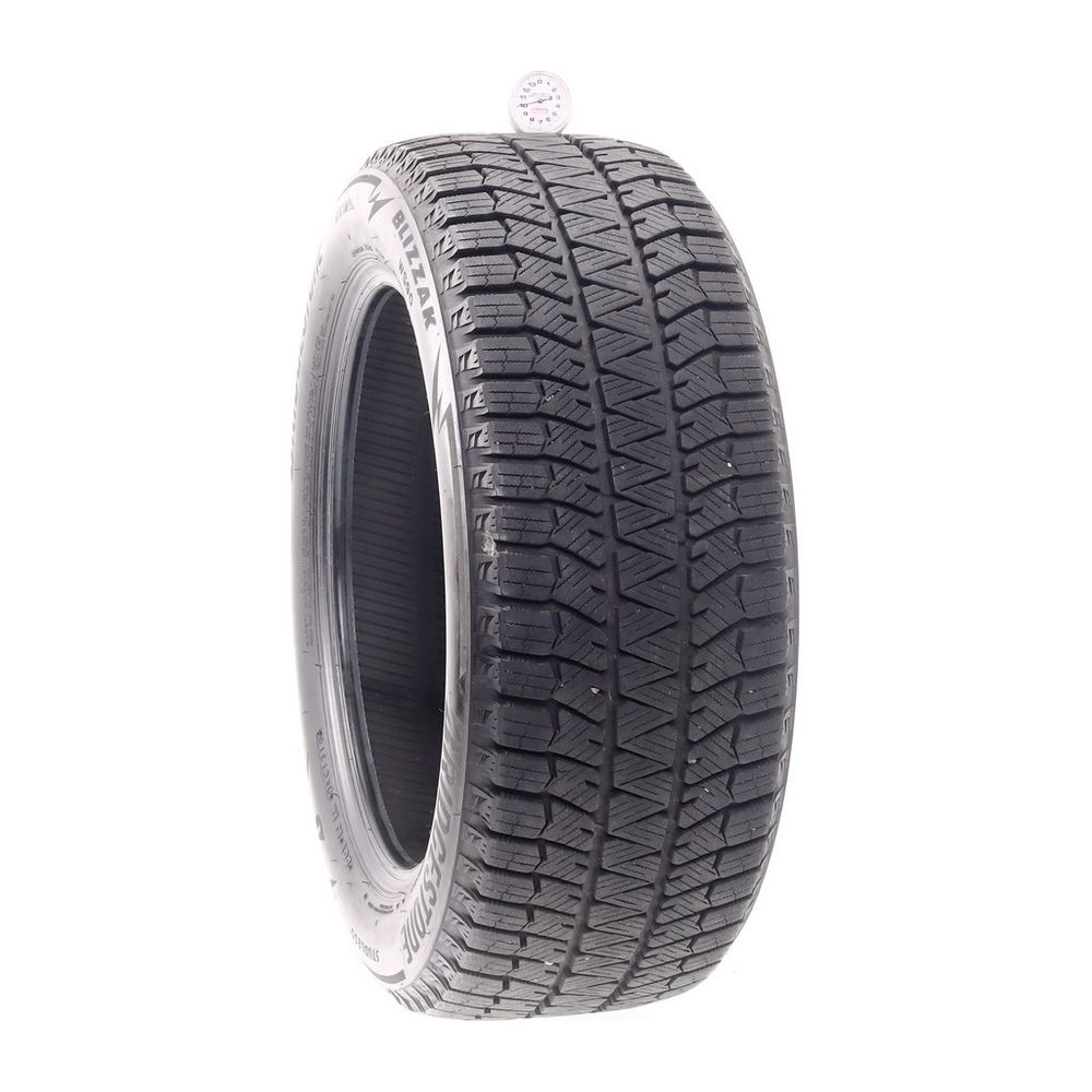 Set of (4) Used 215/55R17 Bridgestone Blizzak WS90 Studless 94H - 8.5-10/32 - Image 4