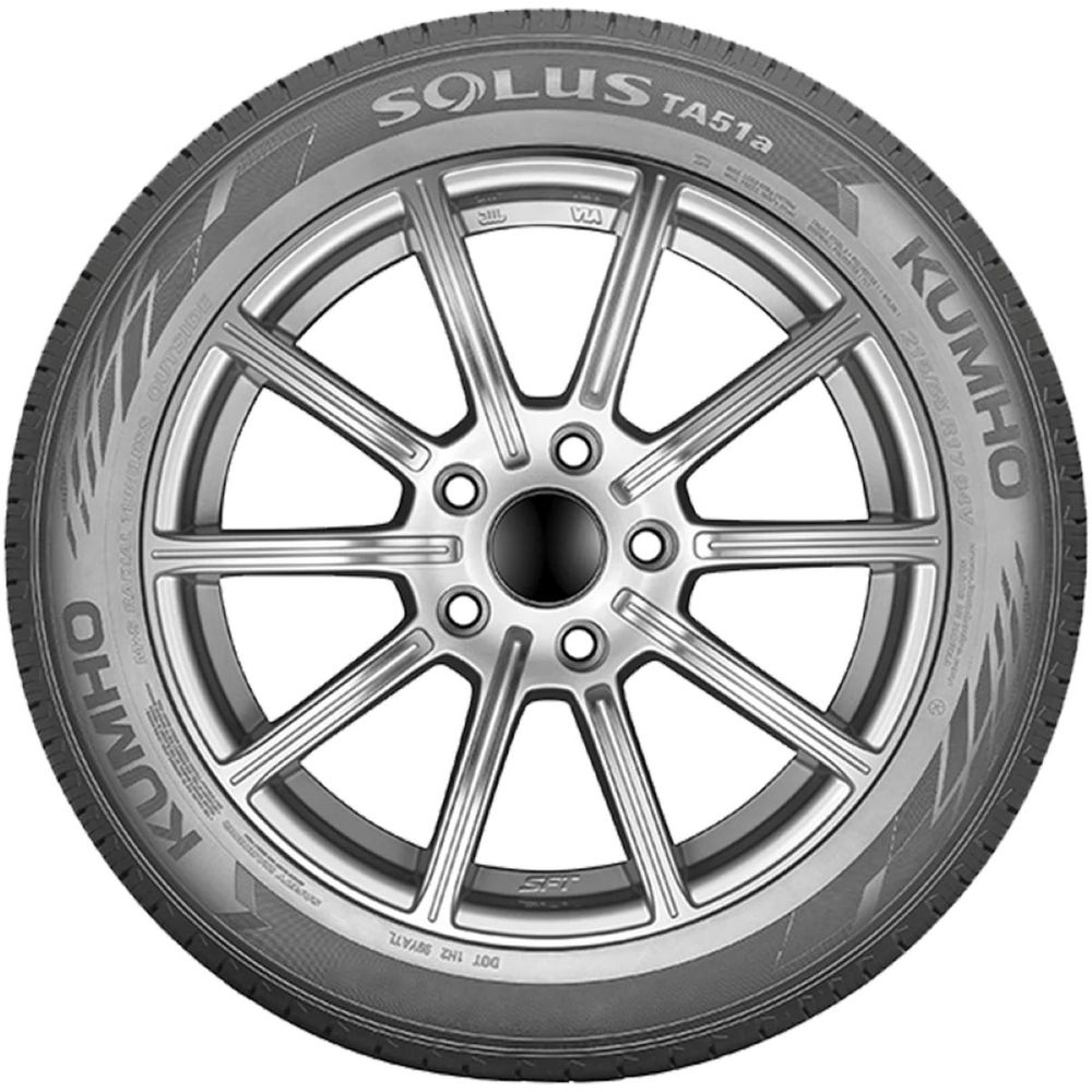New P 185/65R14 Kumho Solus TA51 86H - Image 2