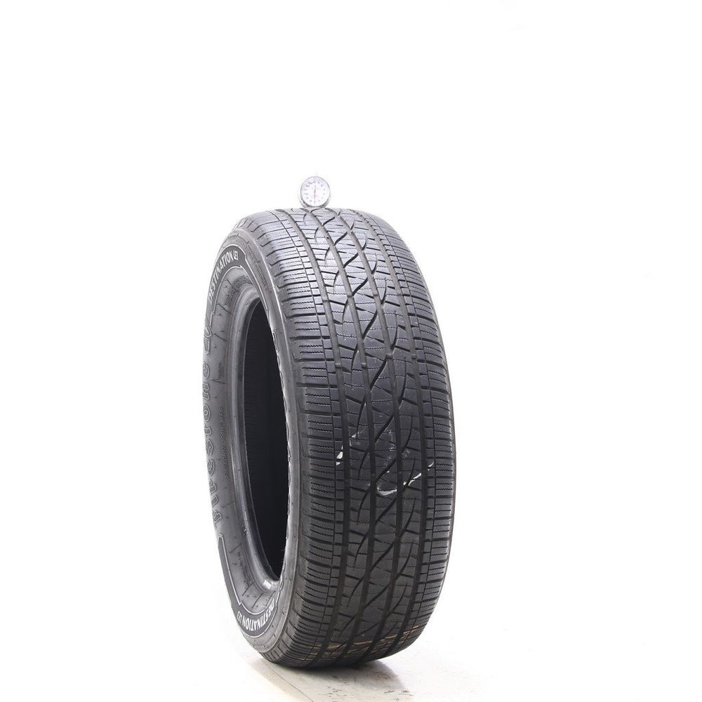 Set of (2) Used 235/60R17 Firestone Destination LE3 102H - 7-8/32 - Image 1