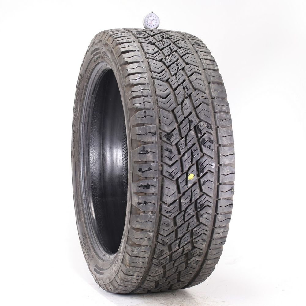 Set of (2) Used 285/45R22 Continental TerrainContact AT 114H - 8.5-9.5/32 - Image 1
