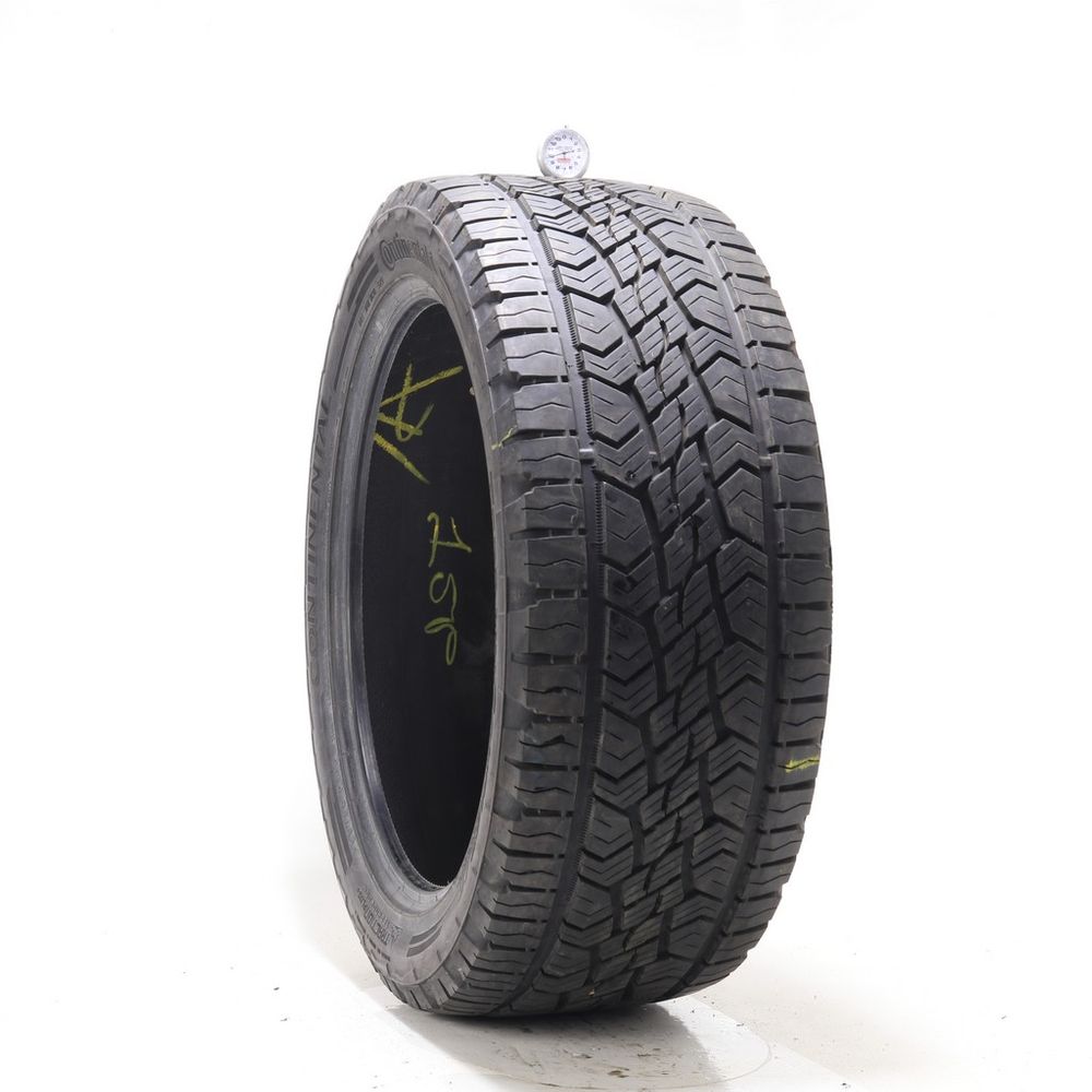 Set of (2) Used 285/45R22 Continental TerrainContact AT 114H - 8.5-9.5/32 - Image 4
