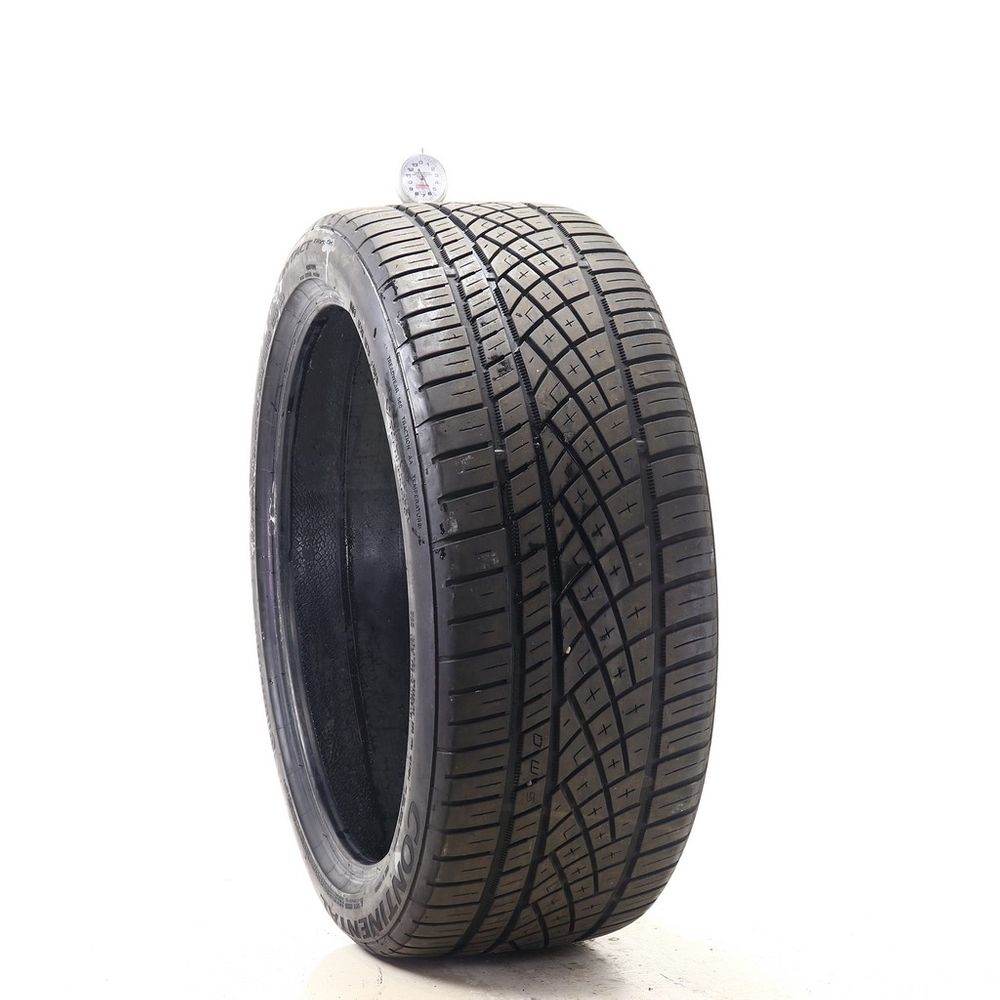 Set of (2) Used 245/40ZR20 Continental ExtremeContact DWS06 99Y - 5.5-6/32 - Image 1