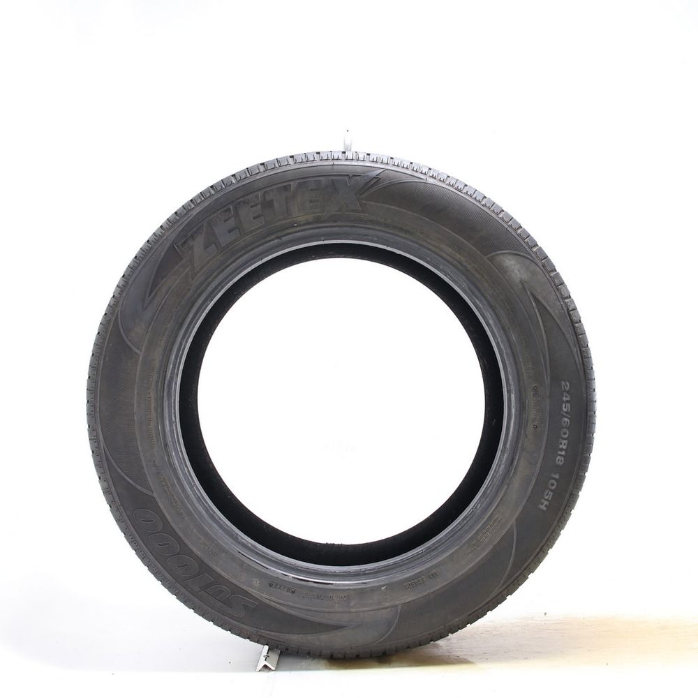 Set of (2) Used 245/60R18 Zeetex SU1000 105H - 8/32 - Image 3