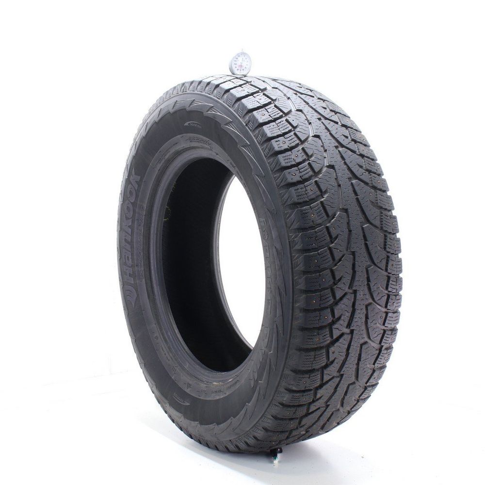 Set of (2) Used 275/65R18 Hankook iPike RW11 Studded 114T - 7-8/32 - Image 1