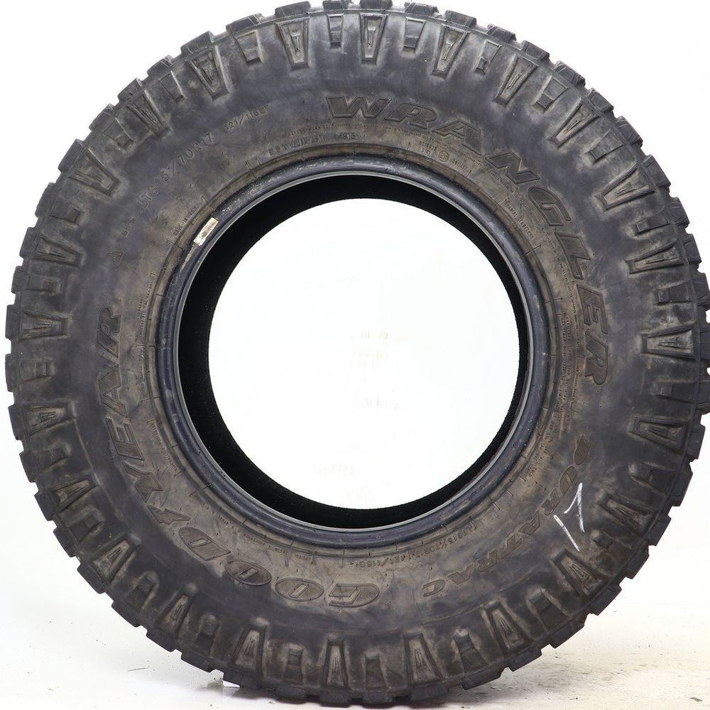 Used LT 315/70R17 Goodyear Wrangler Duratrac 121/118Q E - 10/32 - Image 3