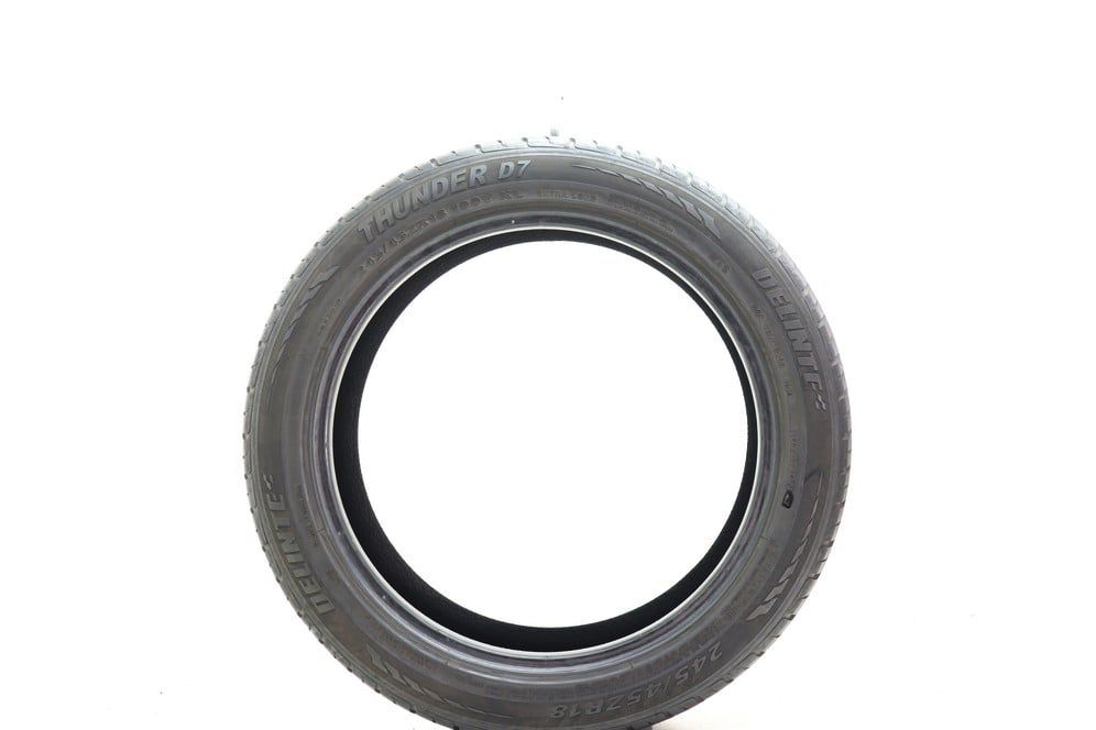 Used 245/45ZR18 Delinte Thunder D7 100Y - 7/32 - Image 3