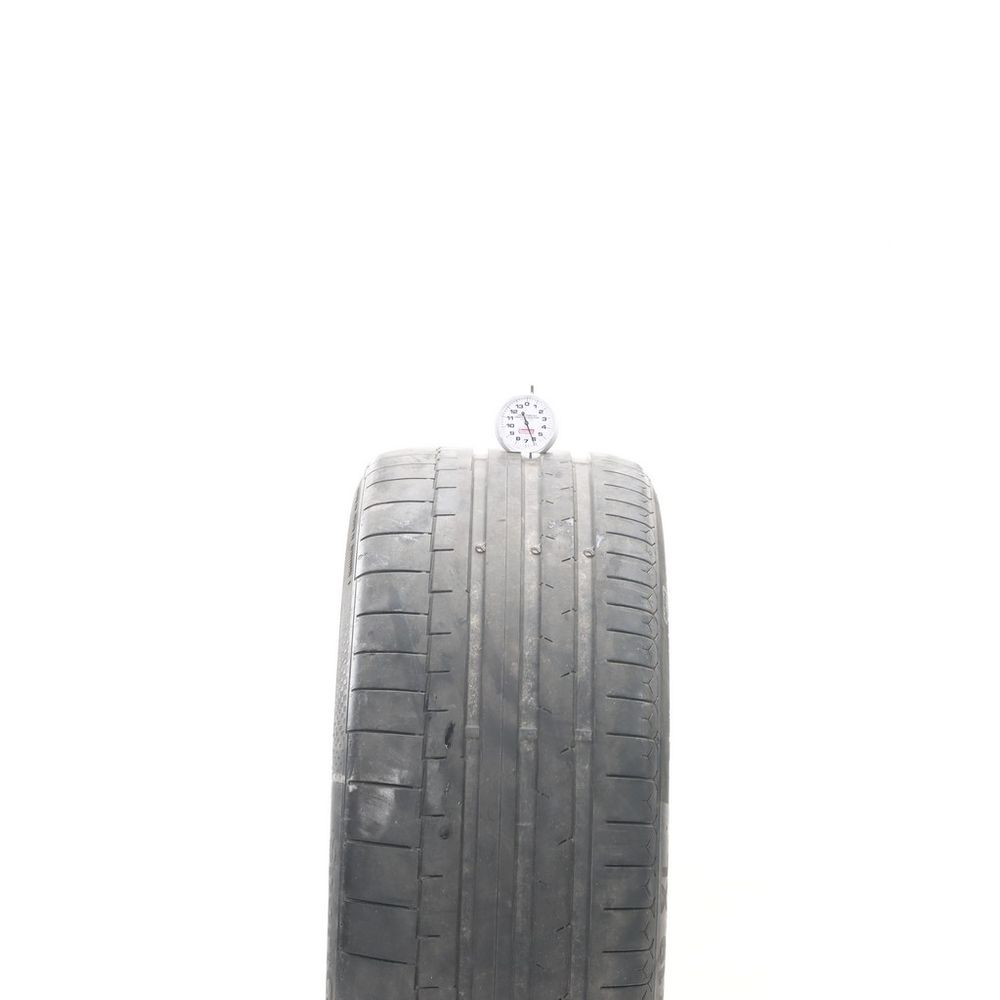 Set of (2) Used 255/35R19 Continental SportContact 6 R01 96Y - 6-7.5/32 - Image 2