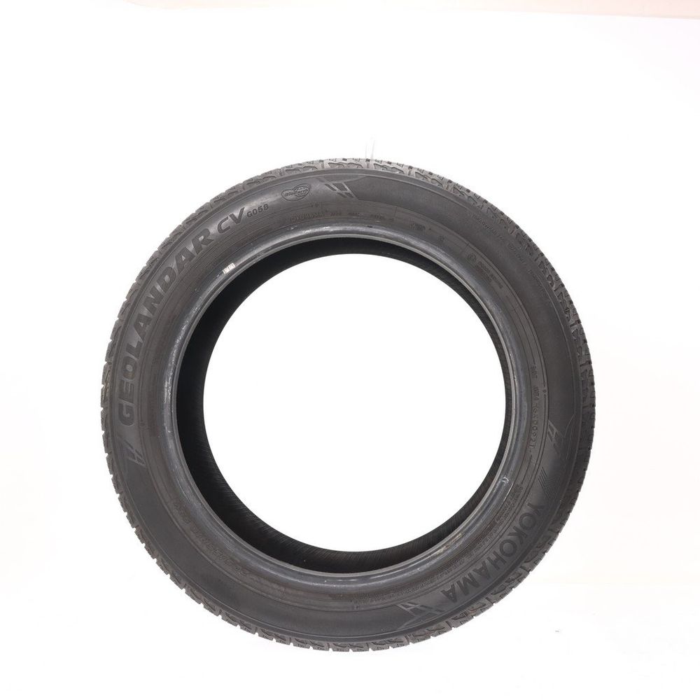 Set of (4) Used 225/55R19 Yokohama Geolandar CV G058 99V - 8-8.5/32 - Image 3