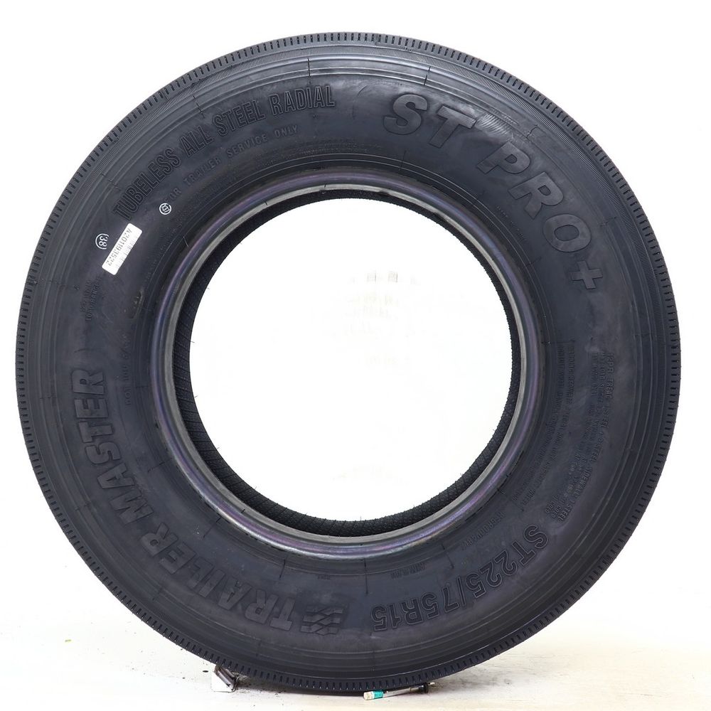 Set of (2) New ST 225/75R15 Trailer Master ST Pro Plus All Steel Load F 12Ply 121/117M - 10/32 - Image 3