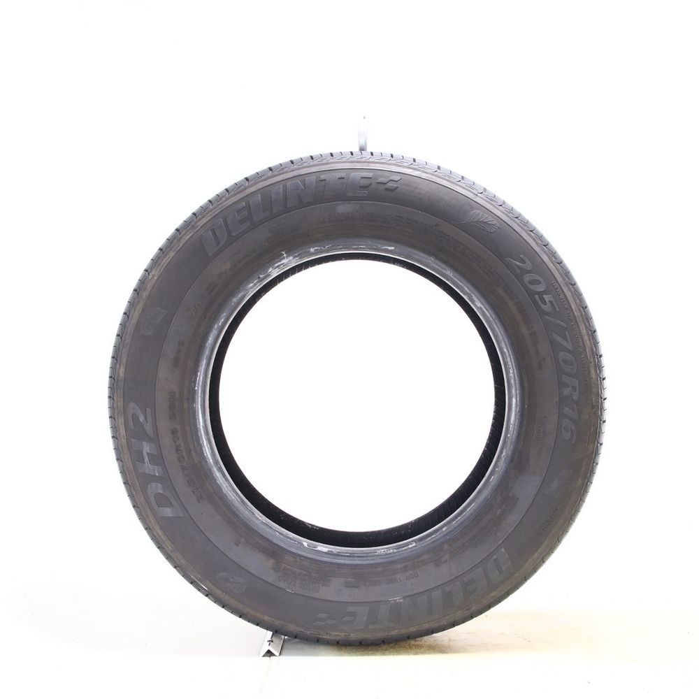Set of (2) Used 205/70R16 Delinte DH2 Eco 98H - 8.5/32 - Image 3