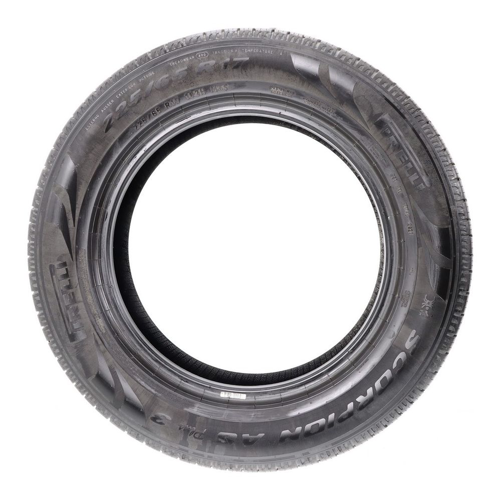 Set of (4) Used 225/65R17 Pirelli Scorpion AS Plus 3 102H - 8/32 - Image 3