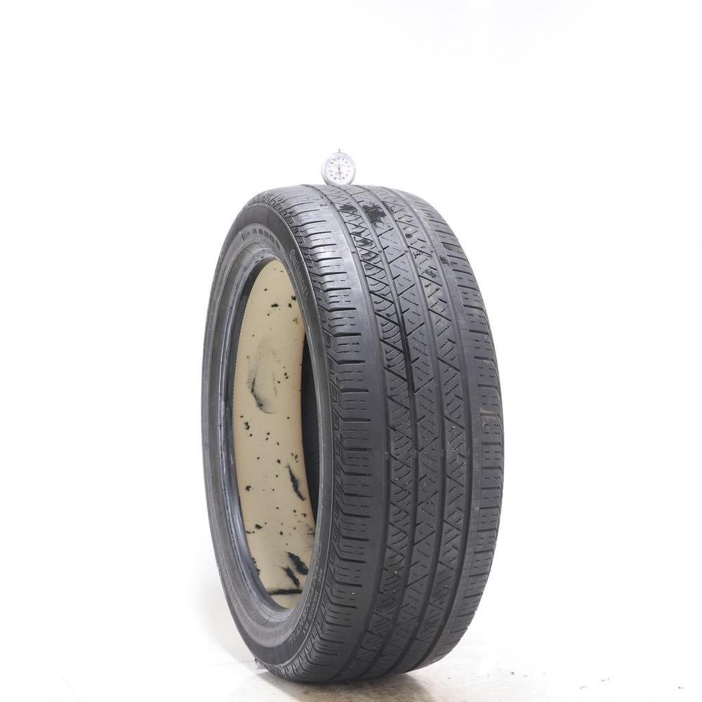 Set of (2) Used 245/45R20 Continental CrossContact LX Sport ContiSilent 99V - 6.5-7/32 - Image 1