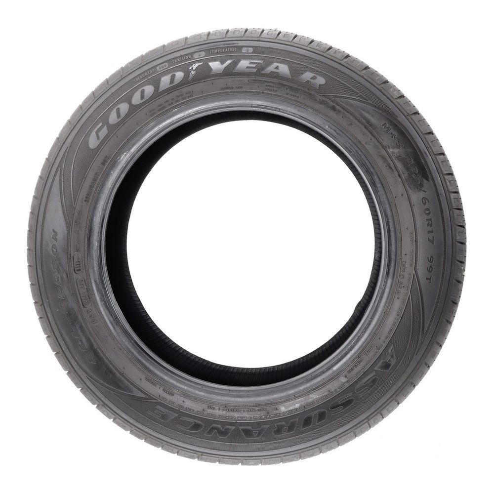 Set of (2) Used 225/60R17 Goodyear Assurance All-Season 99T - 5.5-7/32 - Image 6