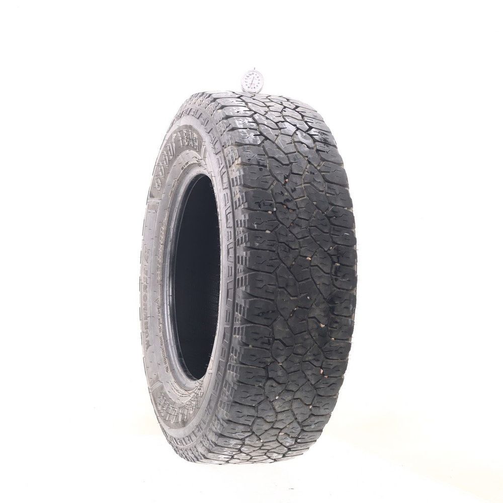 Set of (2) Used LT 265/70R17 Goodyear Wrangler Workhorse AT 121/118S E - 7.5-8.5/32 - Image 1