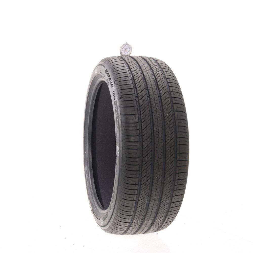 Set of (2) Used 255/40R20 Hankook iON evo AS SUV Sound Absorber EV 101V - 7.5-8.5/32 - Image 4