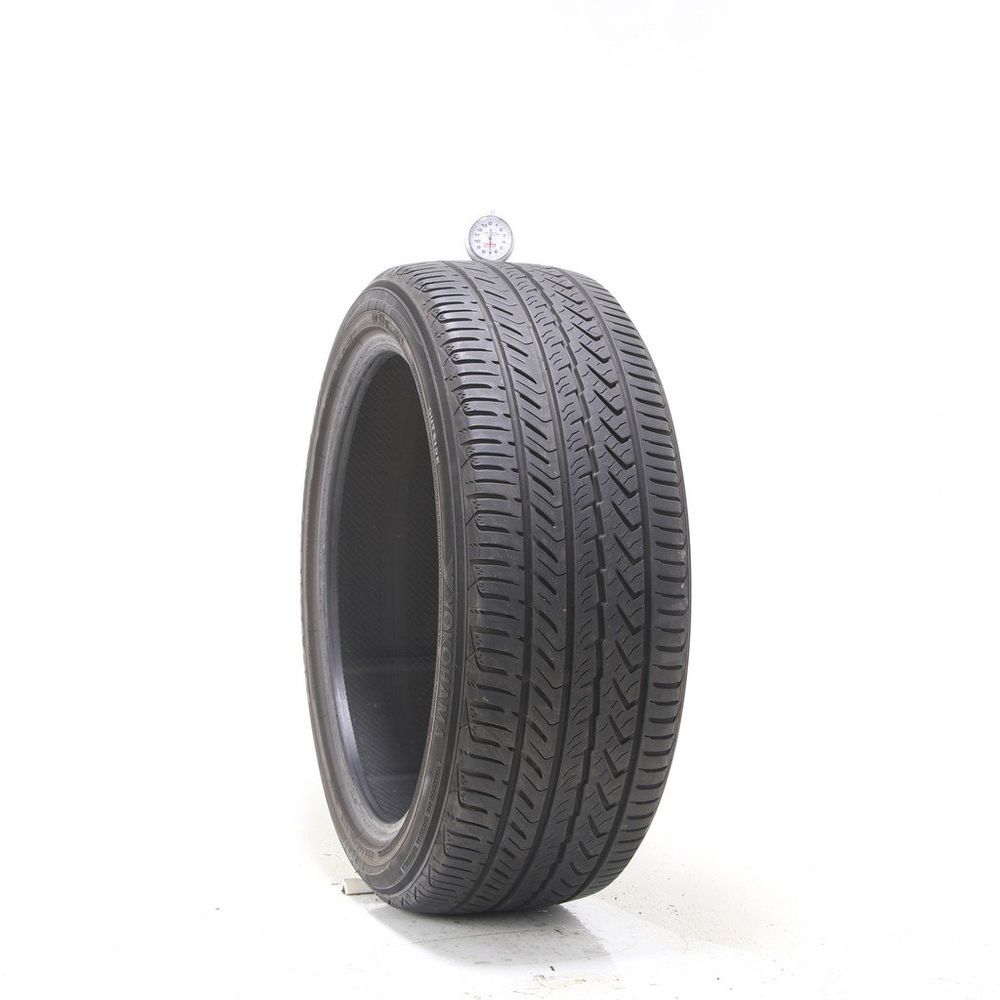 Set of (2) Used 225/45R19 Yokohama Advan Sport A/S Plus 96Y - 7-7.5/32 - Image 1